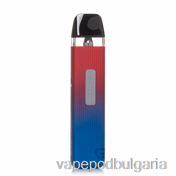 Vape 10000 Дръпки Geek Vape Sonder Q 20w Pod Kit Red Blue